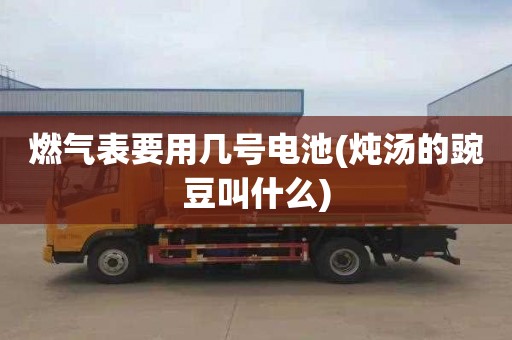 燃气表要用几号电池(炖汤的豌豆叫什么)
