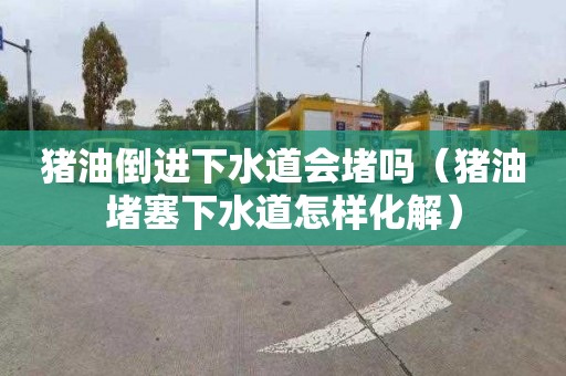 猪油倒进下水道会堵吗（猪油堵塞下水道怎样化解）