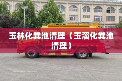 玉林化粪池清理（玉溪化粪池清理）