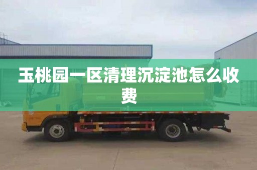 玉桃园一区清理沉淀池怎么收费