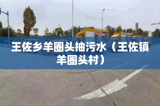 王佐乡羊圈头抽污水（王佐镇羊圈头村）