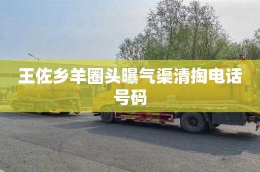 王佐乡羊圈头曝气渠清掏电话号码