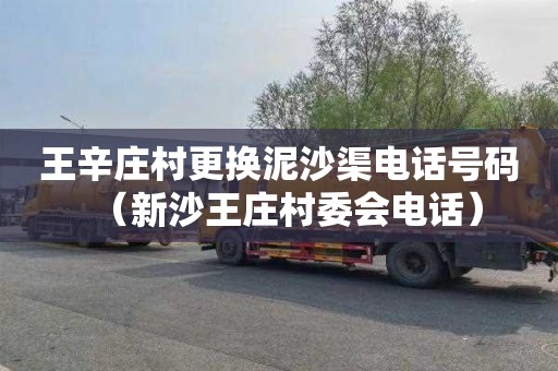 王辛庄村更换泥沙渠电话号码（新沙王庄村委会电话）