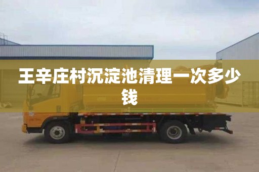王辛庄村沉淀池清理一次多少钱