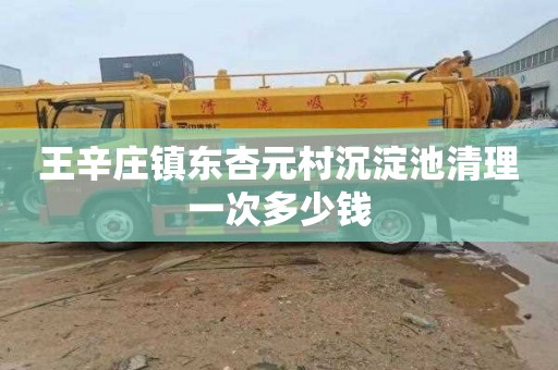王辛庄镇东杏元村沉淀池清理一次多少钱
