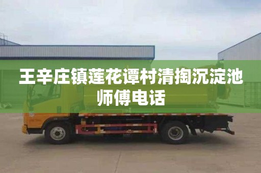 王辛庄镇莲花谭村清掏沉淀池师傅电话