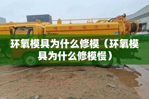 环氧模具为什么修模（环氧模具为什么修模慢）