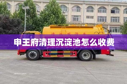 申王府清理沉淀池怎么收费