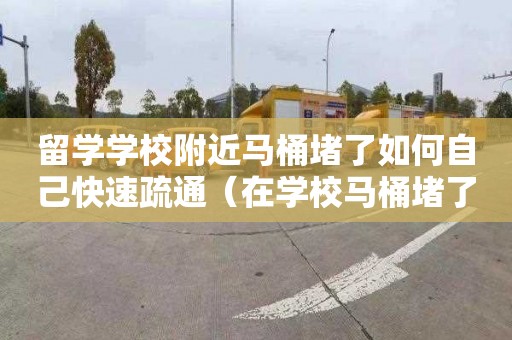 留学学校附近马桶堵了如何自己快速疏通（在学校马桶堵了怎么办）