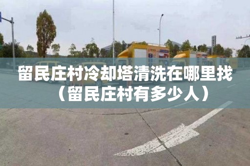 留民庄村冷却塔清洗在哪里找（留民庄村有多少人）