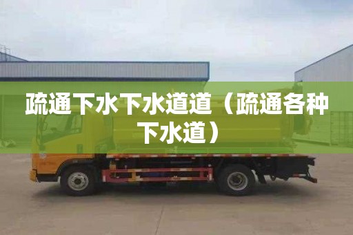疏通下水下水道道（疏通各种下水道）