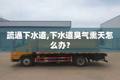 疏通下水道,下水道臭气熏天怎么办？