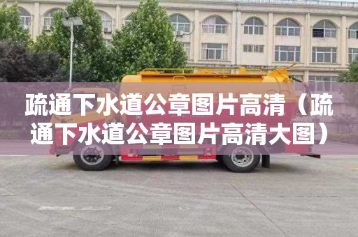 疏通下水道公章图片高清（疏通下水道公章图片高清大图）