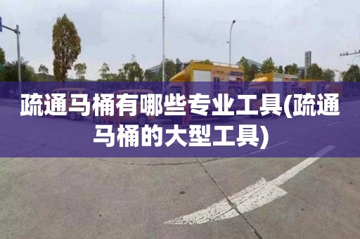 疏通马桶有哪些专业工具(疏通马桶的大型工具)