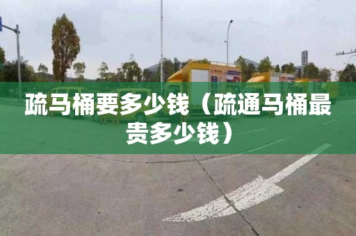 疏马桶要多少钱（疏通马桶最贵多少钱）
