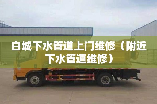 白城下水管道上门维修（附近下水管道维修）