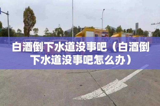 白酒倒下水道没事吧（白酒倒下水道没事吧怎么办）