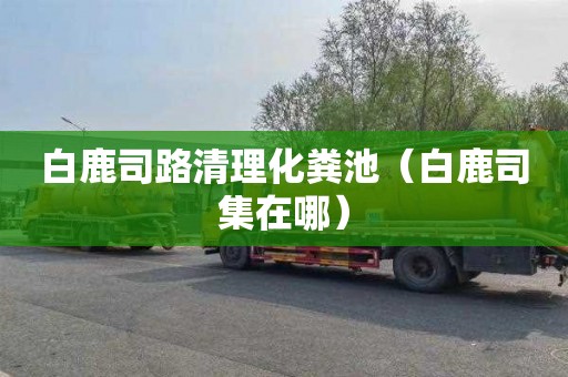 白鹿司路清理化粪池（白鹿司集在哪）
