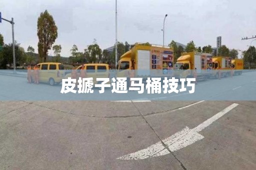 皮搋子通马桶技巧
