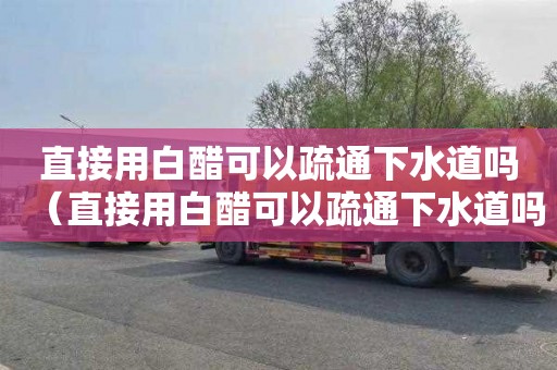 直接用白醋可以疏通下水道吗（直接用白醋可以疏通下水道吗）