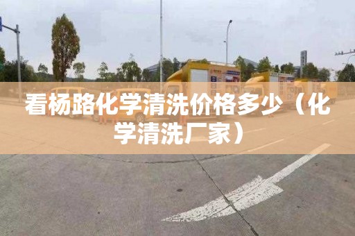 看杨路化学清洗价格多少（化学清洗厂家）