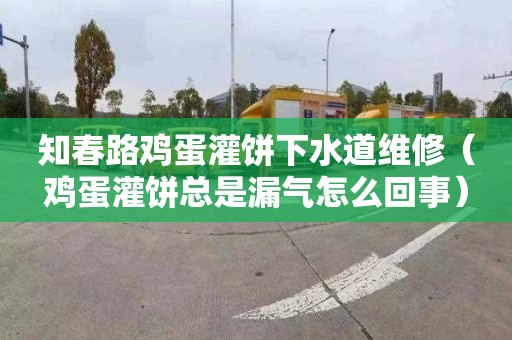 知春路鸡蛋灌饼下水道维修（鸡蛋灌饼总是漏气怎么回事）
