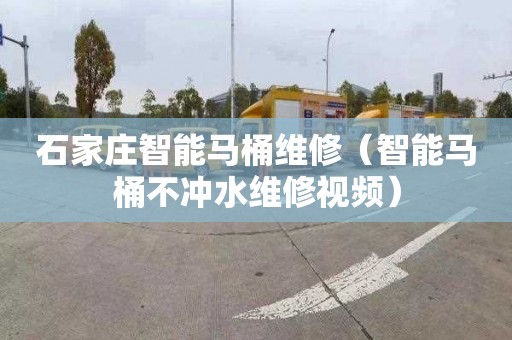 石家庄智能马桶维修（智能马桶不冲水维修视频）
