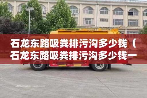 石龙东路吸粪排污沟多少钱（石龙东路吸粪排污沟多少钱一个）
