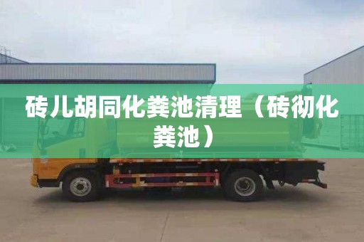 砖儿胡同化粪池清理（砖彻化粪池）