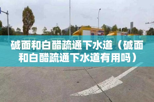 碱面和白醋疏通下水道（碱面和白醋疏通下水道有用吗）