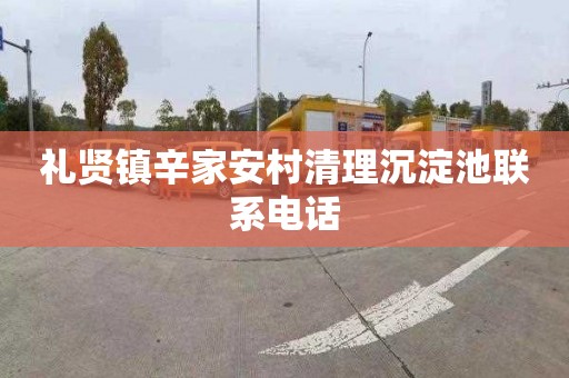 礼贤镇辛家安村清理沉淀池联系电话