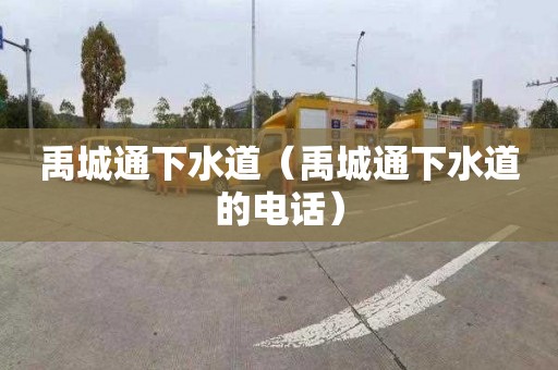 禹城通下水道（禹城通下水道的电话）