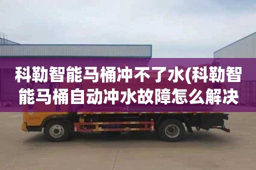 科勒智能马桶冲不了水(科勒智能马桶自动冲水故障怎么解决)