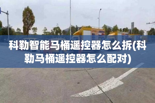 科勒智能马桶遥控器怎么拆(科勒马桶遥控器怎么配对)