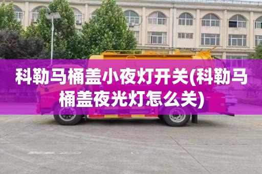 科勒马桶盖小夜灯开关(科勒马桶盖夜光灯怎么关)