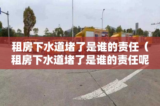 租房下水道堵了是谁的责任（租房下水道堵了是谁的责任呢）
