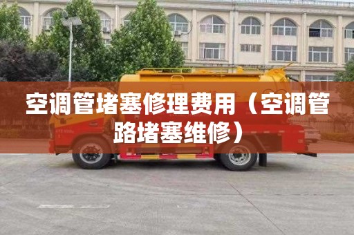 空调管堵塞修理费用（空调管路堵塞维修）