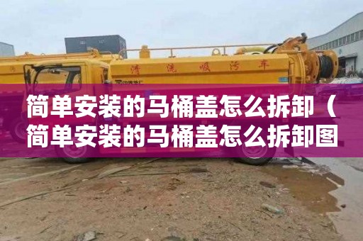 简单安装的马桶盖怎么拆卸（简单安装的马桶盖怎么拆卸图解）