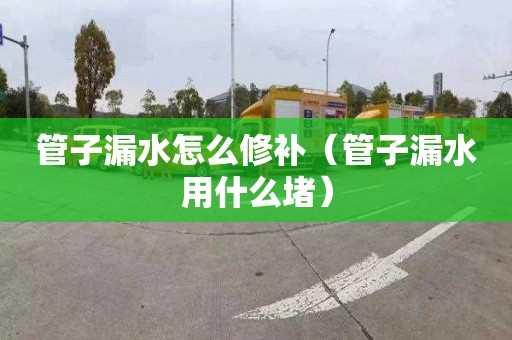 管子漏水怎么修补（管子漏水用什么堵）