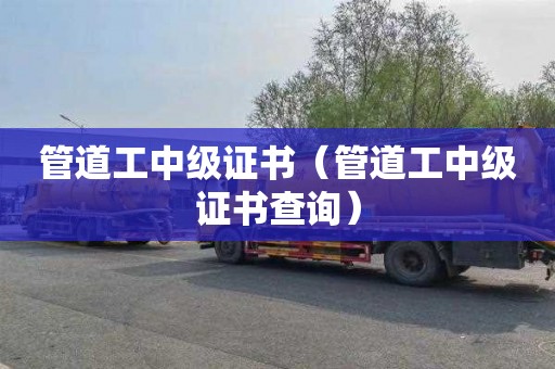 管道工中级证书（管道工中级证书查询）
