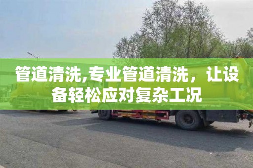 管道清洗,专业管道清洗，让设备轻松应对复杂工况