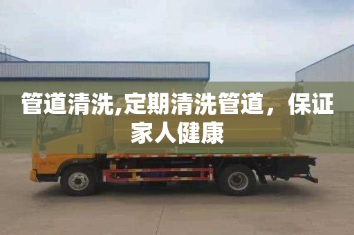 管道清洗,定期清洗管道，保证家人健康