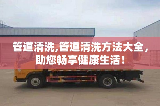 管道清洗,管道清洗方法大全，助您畅享健康生活！