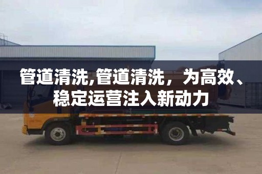 管道清洗,管道清洗，为高效、稳定运营注入新动力