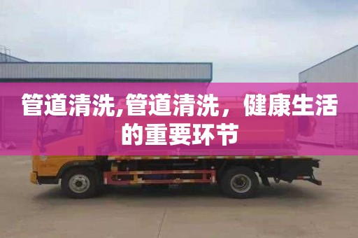 管道清洗,管道清洗，健康生活的重要环节