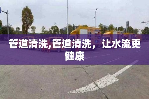 管道清洗,管道清洗，让水流更健康