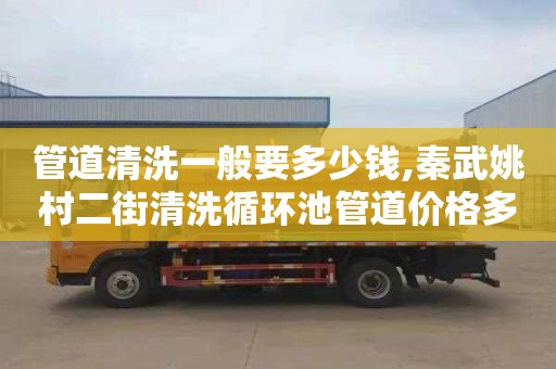 管道清洗一般要多少钱,秦武姚村二街清洗循环池管道价格多少