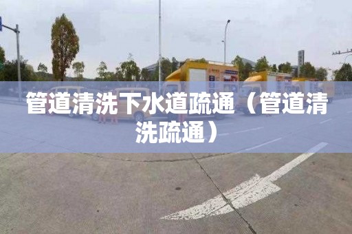 管道清洗下水道疏通（管道清洗疏通）