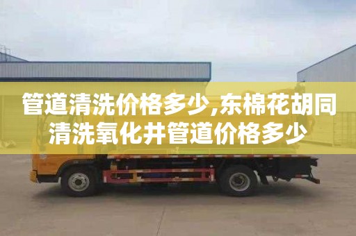 管道清洗价格多少,东棉花胡同清洗氧化井管道价格多少