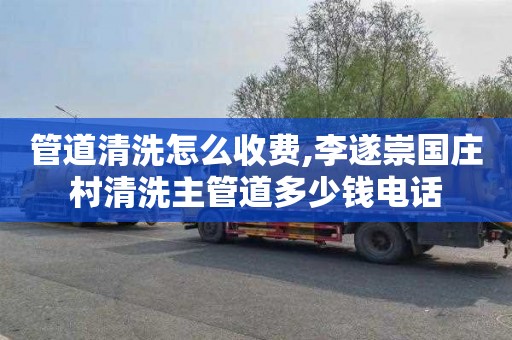 管道清洗怎么收费,李遂崇国庄村清洗主管道多少钱电话